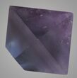 Purple Cleaved Fluorite Octahedron - Illinois #36156-2